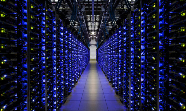 Datacenter van Google aangesloten op hoogspanningsnet